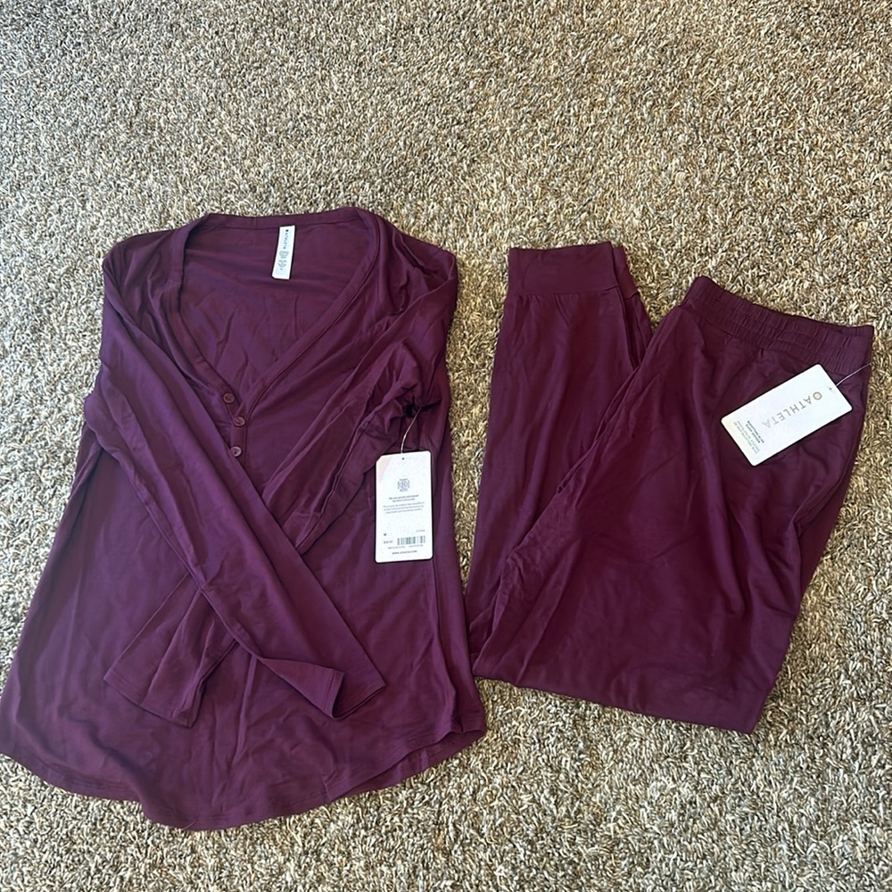 NEW Athleta Nighttime Bliss Sleep Set